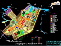 Bản vẽ thiết kế bản đồ quy hoạch chung tỉnh Bắc Ninh đến năm 2020