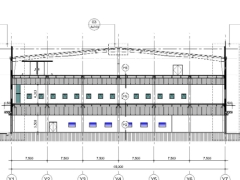 Bản vẽ thiết kế Phòng cháy chữa cháy nhà xưởng 3 tầng 45x71m
