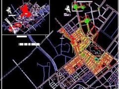 File cad bản vẽ quy hoạch khu đô thị Dương Nội