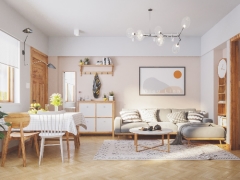 File su 2020 + vray next nội thất phòng khách nhà bếp bàn ăn tòa nhà chung cư concept render