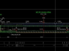 Autocad cống hộp 1x1.1m l21m