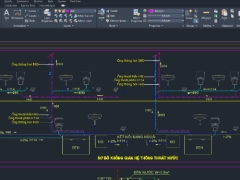 Autocad Hệ Thống Thoát Nước Trong Nhà