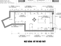 Autocad mẫu thi công shop túi xách, giày dép hiện đại
