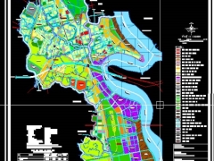 Bản đồ quy hoạch huyện Nhà Bè đến năm 2020