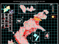 Bản đồ quy hoạch sử dụng đất 2030 của huyện Côn Đảo, tỉnh Bà Rịa - Vũng Tàu