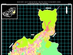Bản đồ quy hoạch sử dụng đất 2030 của huyện Đơn Dương, tỉnh Lâm Đồng
