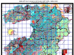 Bản đồ quy hoạch sử dụng đất 2030 của huyện Đồng Phú, tỉnh Bình Phước