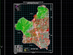 Bản đồ quy hoạch sử dụng đất 2030 của huyện Tân Biên, tỉnh Tây Ninh