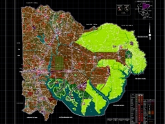 Bản đồ quy hoạch sử dụng đất 2030 của huyện Tân Châu, tỉnh Tây Ninh