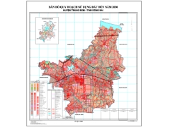 Bản đồ quy hoạch sử dụng đất 2030 của Tảng Bom-Đồng Nai