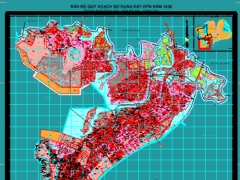 Bản đồ quy hoạch sử dụng đất 2030 của thành phố Vũng Tàu, tỉnh Bà Rịa - Vũng Tàu