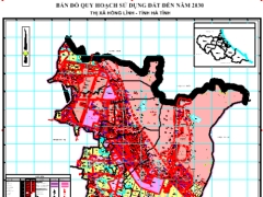 Bản đồ quy hoạch sử dụng đất 2030 của thị xã Hồng Lĩnh, tỉnh Hà Tĩnh