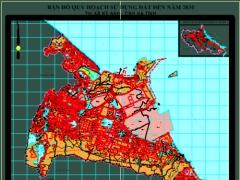 Bản đồ quy hoạch sử dụng đất 2030 của thị xã Kỳ Anh, tỉnh Hà Tĩnh