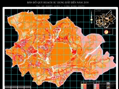 Bản đồ quy hoạch sử dụng đất 2030 của thị xã Phước Long, tỉnh Bình Phước