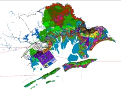 Bản đồ quy hoạch sử dụng đất khu kinh tế Móng Cái tháng 3 năm 2021
