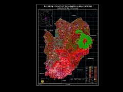 Bản đồ quy hoạch sử dụnguyện đất 2030 của thành phố Tây Ninh