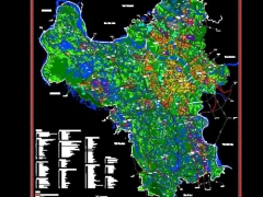 Bản đồ quy hoạch thành phố Hà Nội đến năm 2030, tầm nhìn đến năm 2050 trên Autocad