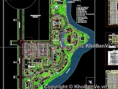 Bản đồ quy hoạch tổng MB KTCQ khu chức năng số 13 