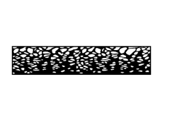 Bản vẽ 2 kích thước thiết kế lan can cnc