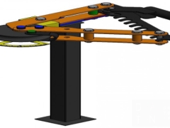 Bản vẽ 3d máy móc uốn ống bằng tay dùng cho ống có thành ống đến 2mm(cung cấp model step)