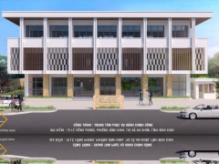 Bản vẽ Autocad Nhà làm việc 3 tầng 9x24.5m Thị xã An Nhơn Bình Định