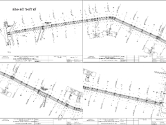 Bản vẽ Autocad thiết kế Full hồ sơ dự toán đường cấp IV đường nội đồng rộng 3m