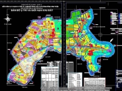 Bản vẽ bản đồ quy hoạch hiện trạng quận 12 TP HCM đến năm 2020