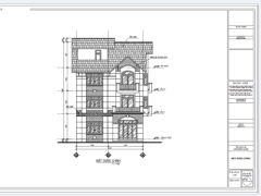 Bản vẽ Biệt thự 3 tầng 11.7x12.8m (Hồ sơ thiết kế kỹ thuật thi công full kiến trúc, kết cấu, điện nước)