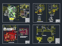 Bản vẽ các hệ thống trên xe Toyota Vios sử dụng động cơ 1NZ-FE