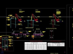 Bản vẽ cad cầu dầm i lramp l=3x10m b=3.5m