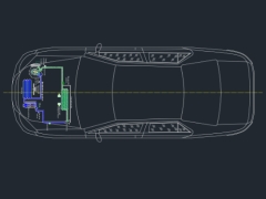 Bản vẽ CAD Đồ án hệ thống điều hòa không khí trên xe Toyota Camry