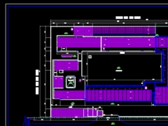 Bản vẽ cad đồ án kiến trúc kèm KL (hoàn thiện) trường học