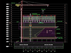 Bản vẽ cad file biện pháp thi công phần thân r3 royal city