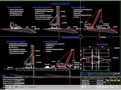  bản vẽ cad mẫu cầu mố trụ dẻo l=5x12m