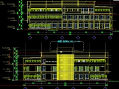 Bản vẽ CAD Nhà xưởng sản xuất hoá chất DongYing (Kiến trúc+ kết cấu)