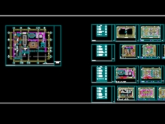 Bản vẽ CAD Nội Thất Tân Cổ Điển đầy đủ nhất