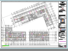 Bản vẽ cad shop bản vẽ hoàn công hệ thống điện nhẹ chung cư 5 tầng (chi tiết+sơ đồ nguyên lý+mặt bằng