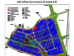 Bản vẽ CAD tổng mặt bằng sử dụng đất 5 KCN tại Hà Nội, Bắc Ninh