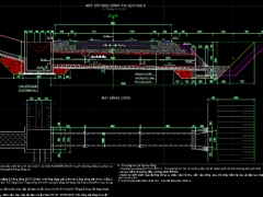 Bản vẽ chi tiết các phương án cống tròn, cống hộp thoát nước ngang qua đường