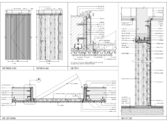 Bản vẽ chi tiết cửa giấu khuôn