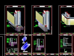 Bản vẽ chi tiết lắp đặt vách panel, chi tiết mái tôn