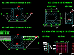 Bản vẽ chi tiết rãnh thoát nước BTCT, rãnh chịu lực qua đường