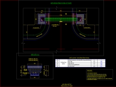 Bản vẽ chi tiết tuynel qua đường