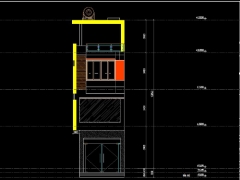 Bản vẽ chi tiết xây dựng nhà phố 4 tầng kích thước 4.2x11.8m
