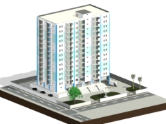 Revit chung cư,Chung cư,đồ án chung cư