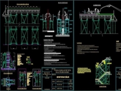 Bản vẽ đầy đủ file biện pháp thi công nhà liền kề