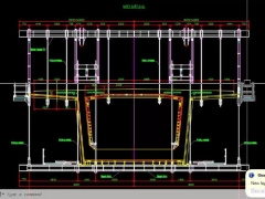 Bản vẽ đầy đủ xe đúc b=18m