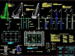 Bản vẽ đồ án tốt nghiệp chuyên ngành cầu thiết kế cầu dầm super - T có 9 nhịp chi tiết