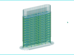 Bản vẽ + dynamo cốt thép trụ đặc thân hẹp