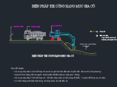 Bản vẽ file biện pháp thi công đường láng nhựa